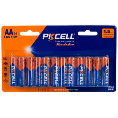 Батарейки Pkcell AA Пальчиковые (12 шт/уп)-1