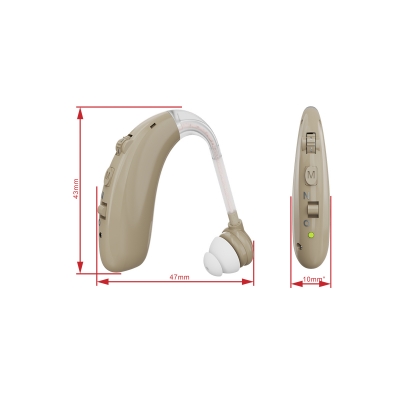 Слуховой аппарат Hearing Aid Z-360, бежевый-5