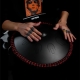 Большой глюкофон барабан Hung 9 тонов, 36 см черный